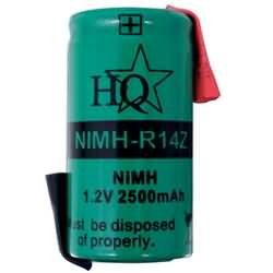 Akumulátor NiMH s pájecími vývody 25.3 x 48.1mm